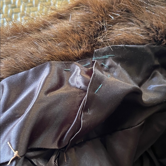 YSL Brown Fur Coat - Picture 8 of 16